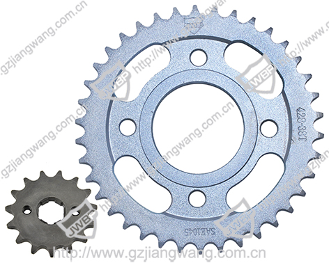 Motorcycle Sprocket Kit  CG-125 428-38T-15T